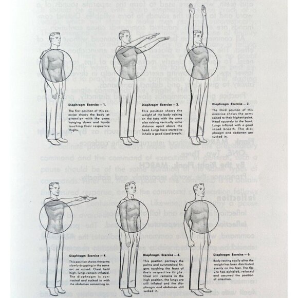 United States Air Force Drill & Ceremonies 1953 SC 1st Edition Militaria DWMM - Picture 5 of 7